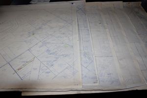 lot 251 image: Selection of Vintage Land survey mapping