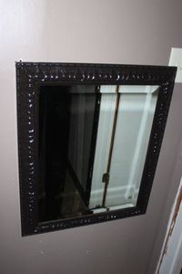 lot 254 image: Wall mirror