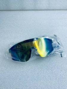 lot 26 image: New With Tags West Loop Green Lightning Black Sunglasses 10265005.FWG - As Shown
