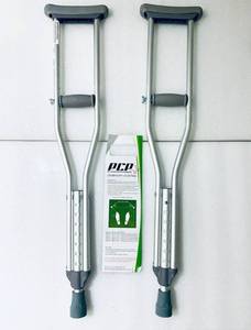 lot 29 image: New Other PCP Kids Aluminum Lightweight Adjustable Height Crutches, Size 4 to 46 - As Shown - (READ)
