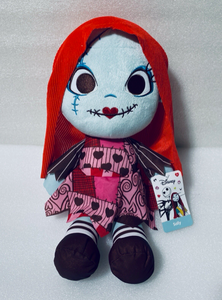 lot 58 image: New The Nightmare Before Christmas Valentines Day Sally 16 Plush, Heart Dress - As Shown