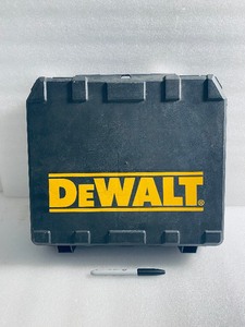 lot 27 image: Dewalt 18V Drill Tool Carry Storage Case Black - In Condition As Shown