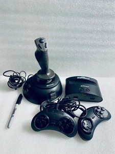 lot 86 image: Lot Of 2 - Sega Genesis Plug & Play With Sidewinder PC Flight Controller - In Condition As Shown - (READ)