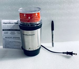 lot 105 image: New Other Hamilton Beach Stainless Steel Custom Grind Coffee Grinder - As Shown