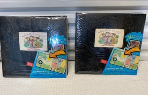 lot 266 image: Lot Of 2 - Pre-Designed Slip-In Page Scrapbooks For 4 x 6 Photos, 20 Pages Each - In Condition As Shown