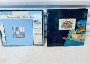 lot 269 image: Lot Of 2 - (1) Baby & (1) Family Scrapbooks - In Condition As Shown