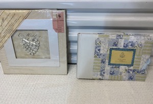 lot 271 image: Lot Of 2 - (1) Wedding & (1) Memory Books - In Condition As Shown