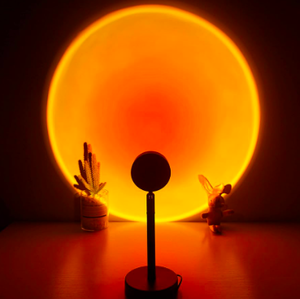 lot 332 image: New itek Sunset Projector 180 Degree Rotation Rainbow And Sunset - As Shown