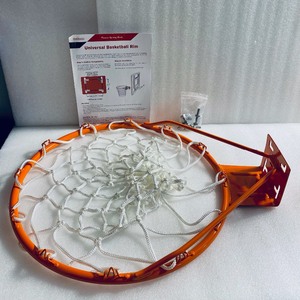 lot 389 image: GoSports Basketball Premium Outdoor Games Universal 18 Regulation Steel Rim - In Condition As Shown