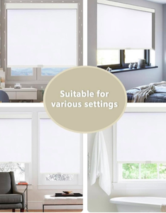 lot 392 image: New Sunoff Cordless Blackout Roller Shade 41W x 72L, White - As Shown