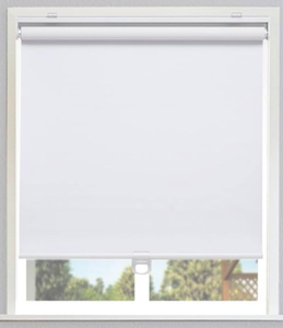 lot 393 image: New Other Aosky Cordless Solar Thermal Insulated Shade, 44 W x 72 H, White - As Shown