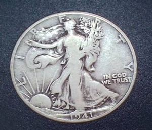 lot 18 image: 1941 Silver Walking Liberty