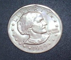 lot 24 image: 1979 Susan B Anthony Dollar