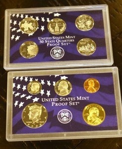 lot 82 image: 2000 Uncirculated State Quarter Set