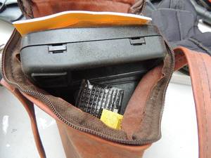 lot 79 image: Kodak Handle  instant camera with case
