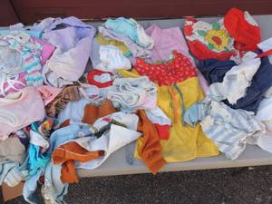 lot 111 image: Vintage Baby clothes