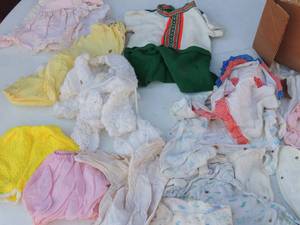 lot 112 image: Vintage Infant clothes