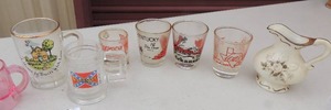 lot 164 image: Shot glasses