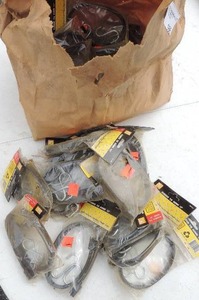 lot 166 image: NIP rubber tie down strips (numerous)