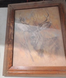 lot 177 image: Deer Art 20x24