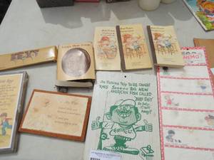 lot 184 image: Signs, address books and notebooks
