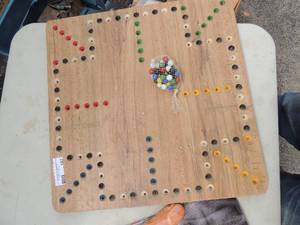 lot 187 image: Complete chinese checker set