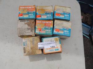 lot 189 image: Deck tie connectors DRT deck nailing tie x  boxes