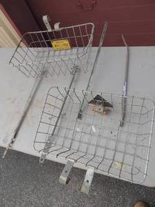 lot 208 image: Vintage bike basket x 2