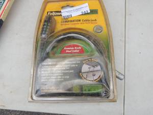 lot 242 image: NIP combination table lock