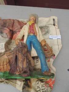 lot 260 image: Ceramic cowboy 12 H