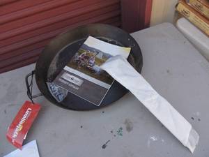 lot 20 image: CAMP CHEF -  LUMBER JACK SKILLET 16  NEW