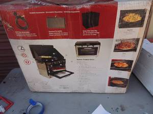lot 275 image: NIB Camp Chef deluxe outdoor oven