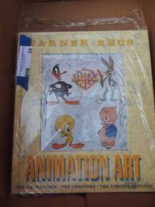 lot 24 image: WARNER BROTHERS  ANIMATION ART BOOK