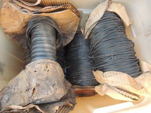 lot 353 image: Rolls of window screen spline
