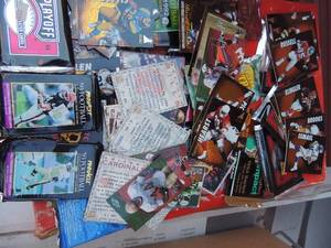 lot 362 image: Football cards. Some packages unopened 193194