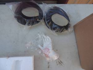 lot 375 image: Hand display and  stand up neck displays retail display new
