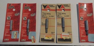 lot 428 image: Router bits  --  18. 14, 316  X3)  VEINING
