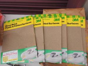 lot 444 image: Sand paper x 6 packs