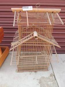 lot 468 image: bamboo bird cage
