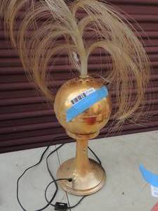 lot 483 image: Vintage 1970 FANTASIA fiber optic rotating lamp$$$$