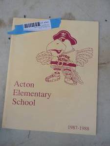 lot 561 image: Year book Acton elementary 87-88