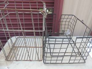 lot 570 image: Vintage wire baskets