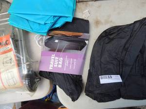lot 567 image: Travel suit bag Suitcase carrier and more