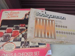 lot 623 image: Games-chess, checkers and backgammon