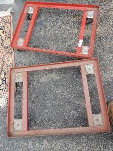 lot 686 image: rolling dolly open deck Mrs. Bairds