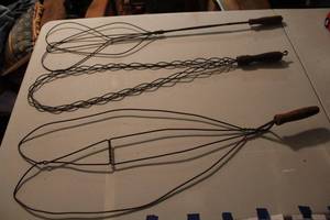lot 105 image: antique rug beaters