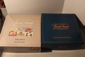 lot 152 image: Parker Brothers Trivial Pursuit The 1980s Master Game & vintage 1981 Trivial Pursuit Master Game Genus Edition board game