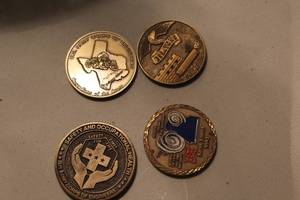 lot 192 image: a U.S. Army Corps of Engineers challenge coin & United States Army Corps of Engineers Safety and Occupational Health challenge coin & more see pictures