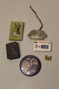 lot 200 image: 1941 Dance Lesson from the Good Old Days vintage photo flip book. & vintage 1920s Yellowstone Park metal matchbox holder and more see pictures for details