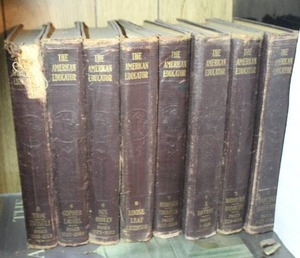 lot 318 image: vintage volumes of The American Educator
